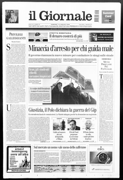 Il giornale : quotidiano del mattino